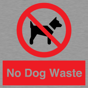 No Dog Waste